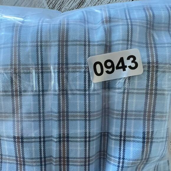 Peter Millar Button Up Plaid Shirt Men’s Size XL Blue 100% Cotton Preppy - Picture 9 of 9